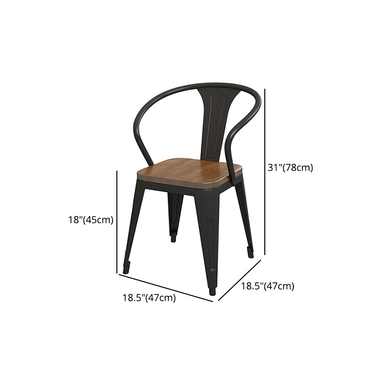 Industrial 1/4/5/7 Pieces Dinette Set Solid Wood Dining Table Set Clearhalo 'Dining Room Sets' 'Dining Tables & Seating' 'dining_room_set' 'furn' 'furn_dining_room_set' 'Furniture' 'furniture_dining_room_set' 'Kitchen & Dining Furniture' 'kitchen&dining_furn' 'kitchen' 4545695