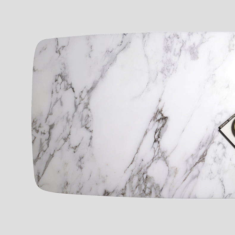 Minimalist Style 1/4/5/7 Rectangular Dining Room Table Set for Kitchen Clearhalo 'Dining Room Sets' 'Dining Tables & Seating' 'dining_room_set' 'furn' 'furn_dining_room_set' 'Furniture' 'furniture_dining_room_set' 'Kitchen & Dining Furniture' 'kitchen&dining_furn' 'kitchen' 4545782