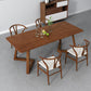 Modern Style 1/2/5/7 Solid Wood Dining Set with Wood Chairs Furniture for Home Clearhalo 'Dining Room Sets' 'Dining Tables & Seating' 'dining_room_set' 'furn' 'furn_dining_room_set' 'Furniture' 'furniture_dining_room_set' 'Kitchen & Dining Furniture' 'kitchen&dining_furn' 'kitchen' 4545807
