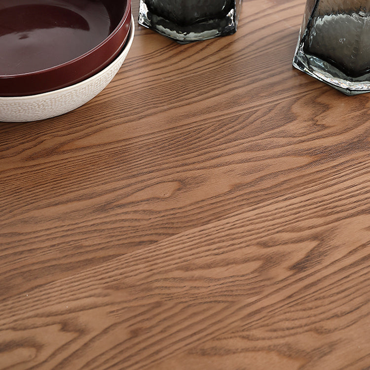 Modern Style 1/4/5 Rectangle Solid Wood Dining Set with Wood Chairs for Home Clearhalo 'Dining Room Sets' 'Dining Tables & Seating' 'dining_room_set' 'furn' 'furn_dining_room_set' 'Furniture' 'furniture_dining_room_set' 'Kitchen & Dining Furniture' 'kitchen&dining_furn' 'kitchen' 4545824