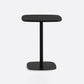 Metal Industrial Square Dining Table Manufactured wood Top Table with Pedestal Base Black 27.6"L x 27.6"W x 29.5"H Without Chairs Clearhalo ' dining_table' 'Dining Tables & Seating' 'Dining Tables' 'furn' 'furn_dining_table' 'Furniture' 'furniture_dining_table' 'Kitchen & Dining Furniture' 'kitchen&dining_furn' 'kitchen' 'kitchen_dining_table' 4545833