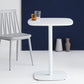 Metal Industrial Square Dining Table Manufactured wood Top Table with Pedestal Base Clearhalo ' dining_table' 'Dining Tables & Seating' 'Dining Tables' 'furn' 'furn_dining_table' 'Furniture' 'furniture_dining_table' 'Kitchen & Dining Furniture' 'kitchen&dining_furn' 'kitchen' 'kitchen_dining_table' 4545841