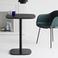 Metal Industrial Square Dining Table Manufactured wood Top Table with Pedestal Base Clearhalo ' dining_table' 'Dining Tables & Seating' 'Dining Tables' 'furn' 'furn_dining_table' 'Furniture' 'furniture_dining_table' 'Kitchen & Dining Furniture' 'kitchen&dining_furn' 'kitchen' 'kitchen_dining_table' 4545844
