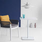 Metal Industrial Square Dining Table Solid Wood Top Indoor Table with Pedestal Base Clearhalo ' dining_table' 'Dining Tables & Seating' 'Dining Tables' 'furn' 'furn_dining_table' 'Furniture' 'furniture_dining_table' 'Kitchen & Dining Furniture' 'kitchen&dining_furn' 'kitchen' 'kitchen_dining_table' 4545875