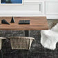 Rectangle Shape Glam Dining Table Double Pedestal Table with Solid Wood Clearhalo ' dining_table' 'Dining Tables & Seating' 'Dining Tables' 'furn' 'furn_dining_table' 'Furniture' 'furniture_dining_table' 'Kitchen & Dining Furniture' 'kitchen&dining_furn' 'kitchen' 'kitchen_dining_table' 4545888