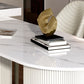 Sintered Stone Top Luxury White Table Table with Double Pedestal Base for Restaurant Clearhalo ' dining_table' 'Dining Tables & Seating' 'Dining Tables' 'furn' 'furn_dining_table' 'Furniture' 'furniture_dining_table' 'Kitchen & Dining Furniture' 'kitchen&dining_furn' 'kitchen' 'kitchen_dining_table' 4545906