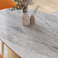 Luxury Sintered Stone Top Dining Table Oval Table with 3 Legs for Restaurant Clearhalo ' dining_table' 'Dining Tables & Seating' 'Dining Tables' 'furn' 'furn_dining_table' 'Furniture' 'furniture_dining_table' 'Kitchen & Dining Furniture' 'kitchen&dining_furn' 'kitchen' 'kitchen_dining_table' 4546005