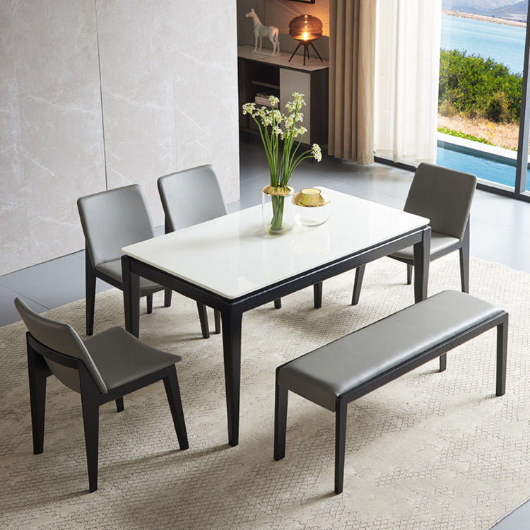 Mid-Century Rectangle Dining Table 4-foot Dining Room Furniture for Home Clearhalo ' dining_table' 'Dining Tables & Seating' 'Dining Tables' 'furn' 'furn_dining_table' 'Furniture' 'furniture_dining_table' 'Kitchen & Dining Furniture' 'kitchen&dining_furn' 'kitchen' 'kitchen_dining_table' 4546027