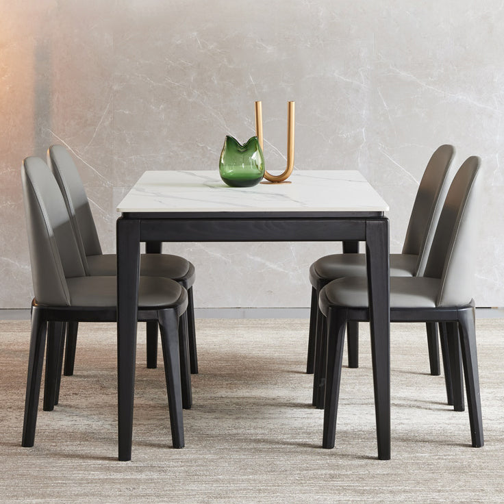 Mid-Century Rectangle Dining Table 4-foot Dining Room Furniture for Home Clearhalo ' dining_table' 'Dining Tables & Seating' 'Dining Tables' 'furn' 'furn_dining_table' 'Furniture' 'furniture_dining_table' 'Kitchen & Dining Furniture' 'kitchen&dining_furn' 'kitchen' 'kitchen_dining_table' 4546028