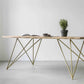 Rectangle 4 Legs Luxury Dining Table Wood Color Fixed Table of Solid Wood Clearhalo ' dining_table' 'Dining Tables & Seating' 'Dining Tables' 'furn' 'furn_dining_table' 'Furniture' 'furniture_dining_table' 'Kitchen & Dining Furniture' 'kitchen&dining_furn' 'kitchen' 'kitchen_dining_table' 4546041