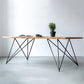 Rectangle 4 Legs Luxury Dining Table Wood Color Fixed Table of Solid Wood Clearhalo ' dining_table' 'Dining Tables & Seating' 'Dining Tables' 'furn' 'furn_dining_table' 'Furniture' 'furniture_dining_table' 'Kitchen & Dining Furniture' 'kitchen&dining_furn' 'kitchen' 'kitchen_dining_table' 4546043