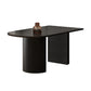 Double Pedestal Dining Table Contemporary Style Dining Room Table for Home Free Form Wood Clearhalo ' dining_table' 'Dining Tables & Seating' 'Dining Tables' 'furn' 'furn_dining_table' 'Furniture' 'furniture_dining_table' 'Kitchen & Dining Furniture' 'kitchen&dining_furn' 'kitchen' 'kitchen_dining_table' 4546057