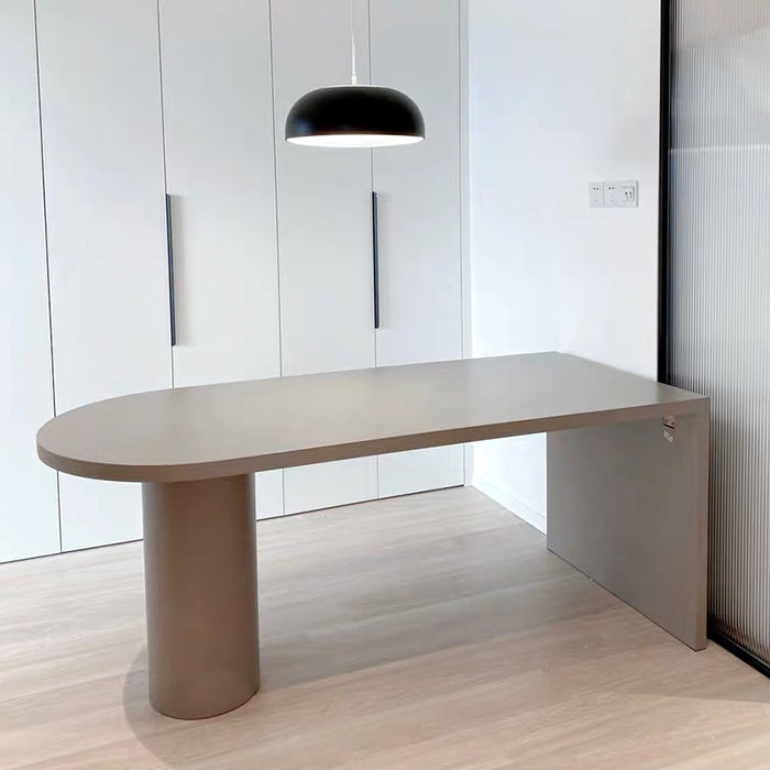 Free Form Pine Wood Table for Restaurant Modern Wood Table with Double Pedestal Base Clearhalo ' dining_table' 'Dining Tables & Seating' 'Dining Tables' 'furn' 'furn_dining_table' 'Furniture' 'furniture_dining_table' 'Kitchen & Dining Furniture' 'kitchen&dining_furn' 'kitchen' 'kitchen_dining_table' 4546100