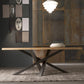 Rectangle Luxury Style Dining Table Solid Wood Fixed Table for Kitchen Black 55.1"L x 27.6"W x 29.5"H Without Chairs Clearhalo ' dining_table' 'Dining Tables & Seating' 'Dining Tables' 'furn' 'furn_dining_table' 'Furniture' 'furniture_dining_table' 'Kitchen & Dining Furniture' 'kitchen&dining_furn' 'kitchen' 'kitchen_dining_table' 4546110
