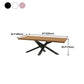 Rectangle Luxury Style Dining Table Solid Wood Fixed Table for Kitchen Clearhalo ' dining_table' 'Dining Tables & Seating' 'Dining Tables' 'furn' 'furn_dining_table' 'Furniture' 'furniture_dining_table' 'Kitchen & Dining Furniture' 'kitchen&dining_furn' 'kitchen' 'kitchen_dining_table' 4546126