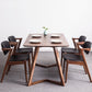 Double Pedestal Rectangle Modern Table Solid Wood Fixed Dining Table Brown 78.7"L x 31.5"W x 29.5"H Without Chairs Clearhalo ' dining_table' 'Dining Tables & Seating' 'Dining Tables' 'furn' 'furn_dining_table' 'Furniture' 'furniture_dining_table' 'Kitchen & Dining Furniture' 'kitchen&dining_furn' 'kitchen' 'kitchen_dining_table' 4546271