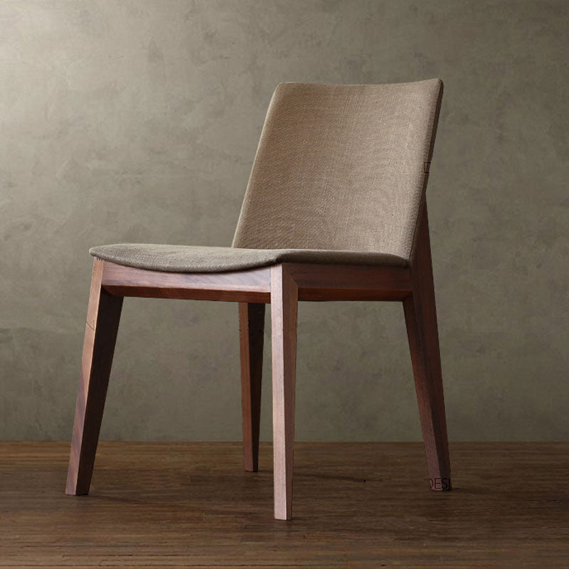 Contemporary Style Dining Chairs Dining Armless Side Chairs with Wooden Legs Clearhalo ' kitchen&dining_furn' 'Dining Chairs' 'Dining Tables & Seating' 'dining_chair' 'furn' 'furn_dining_chair' 'Furniture' 'furniture_dining_chair' 'Kitchen & Dining Furniture' 'kitchen' 4546283