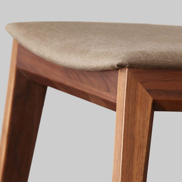 Contemporary Style Dining Chairs Dining Armless Side Chairs with Wooden Legs Clearhalo ' kitchen&dining_furn' 'Dining Chairs' 'Dining Tables & Seating' 'dining_chair' 'furn' 'furn_dining_chair' 'Furniture' 'furniture_dining_chair' 'Kitchen & Dining Furniture' 'kitchen' 4546297