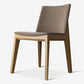 Contemporary Style Dining Chairs Dining Armless Side Chairs with Wooden Legs Light Khaki 1 Piece Clearhalo ' kitchen&dining_furn' 'Dining Chairs' 'Dining Tables & Seating' 'dining_chair' 'furn' 'furn_dining_chair' 'Furniture' 'furniture_dining_chair' 'Kitchen & Dining Furniture' 'kitchen' 4546305
