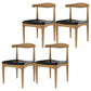 Modern Dining Open Back Chairs Dining Armless Side Chairs with Wooden Legs Natural 4 Piece Set Clearhalo ' kitchen&dining_furn' 'Dining Chairs' 'Dining Tables & Seating' 'dining_chair' 'furn' 'furn_dining_chair' 'Furniture' 'furniture_dining_chair' 'Kitchen & Dining Furniture' 'kitchen' 4546536