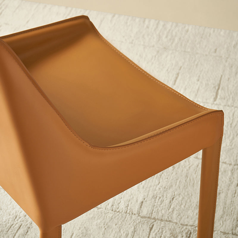 Contemporary Metal Dining Arm Chair Leather Dining Side Chairs for Restaurant Use Clearhalo ' kitchen&dining_furn' 'Dining Chairs' 'Dining Tables & Seating' 'dining_chair' 'furn' 'furn_dining_chair' 'Furniture' 'furniture_dining_chair' 'Kitchen & Dining Furniture' 'kitchen' 4546569