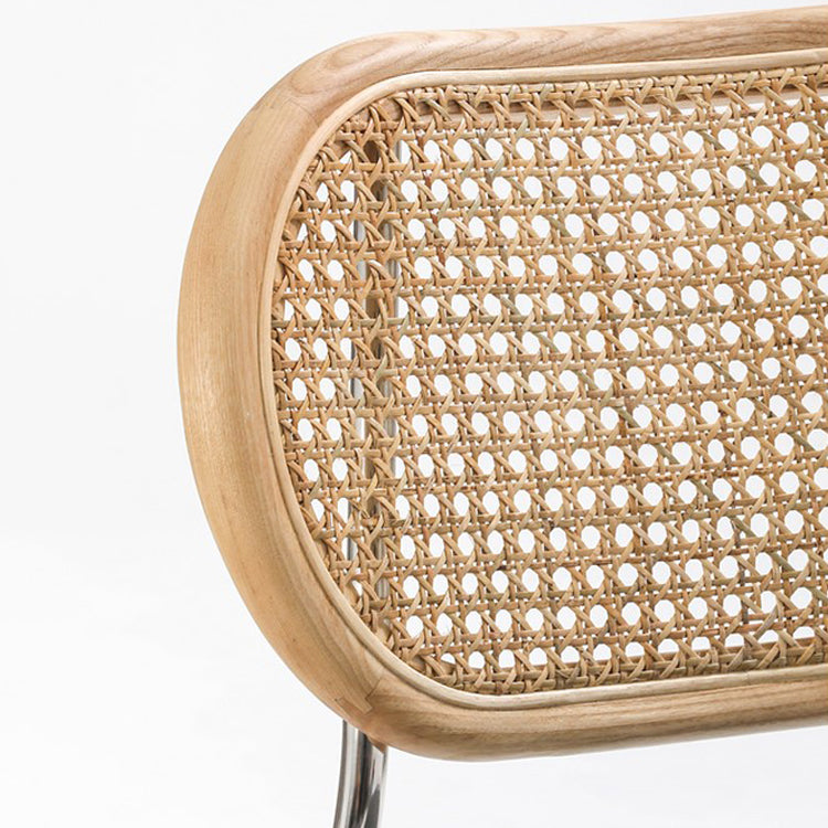 Industrial Design Armless Side Chairs PU Leather Open Back Dining Chairs Clearhalo ' kitchen&dining_furn' 'Dining Chairs' 'Dining Tables & Seating' 'dining_chair' 'furn' 'furn_dining_chair' 'Furniture' 'furniture_dining_chair' 'Kitchen & Dining Furniture' 'kitchen' 4546593