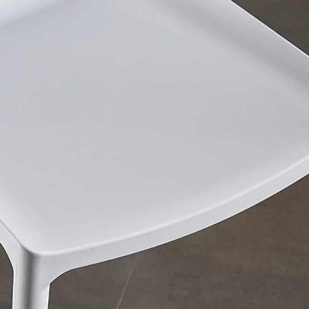 Modern Dining and Accent Chairs Indoor-Outdoor Plastic Open Back Side Chair Clearhalo ' kitchen&dining_furn' 'Dining Chairs' 'Dining Tables & Seating' 'dining_chair' 'Furniture' 'furniture_dining_chair' 'Kitchen & Dining Furniture' 'kitchen' 4546632