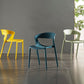 Modern Dining and Accent Chairs Indoor-Outdoor Plastic Open Back Side Chair Clearhalo ' kitchen&dining_furn' 'Dining Chairs' 'Dining Tables & Seating' 'dining_chair' 'Furniture' 'furniture_dining_chair' 'Kitchen & Dining Furniture' 'kitchen' 4546639