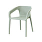 Plastic Scandinavian Kitchen Dining Room Chair Solid Back Armchair Clearhalo ' kitchen&dining_furn' 'Dining Chairs' 'Dining Tables & Seating' 'dining_chair' 'furn' 'furn_dining_chair' 'Furniture' 'furniture_dining_chair' 'Kitchen & Dining Furniture' 'kitchen' 4546796