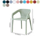 Plastic Scandinavian Kitchen Dining Room Chair Solid Back Armchair Clearhalo ' kitchen&dining_furn' 'Dining Chairs' 'Dining Tables & Seating' 'dining_chair' 'furn' 'furn_dining_chair' 'Furniture' 'furniture_dining_chair' 'Kitchen & Dining Furniture' 'kitchen' 4546841