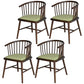 Contemporary Homestay Wood Arm Chair Matte Finish Windsor Back Dining Chair Green 4 Piece Set Clearhalo ' kitchen&dining_furn' 'Dining Chairs' 'Dining Tables & Seating' 'dining_chair' 'furn' 'furn_dining_chair' 'Furniture' 'furniture_dining_chair' 'Kitchen & Dining Furniture' 'kitchen' 4546866