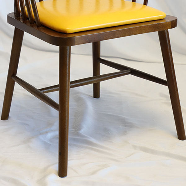 Contemporary Homestay Wood Arm Chair Matte Finish Windsor Back Dining Chair Clearhalo ' kitchen&dining_furn' 'Dining Chairs' 'Dining Tables & Seating' 'dining_chair' 'furn' 'furn_dining_chair' 'Furniture' 'furniture_dining_chair' 'Kitchen & Dining Furniture' 'kitchen' 4546872