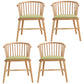 Contemporary Homestay Wood Arm Chair Matte Finish Windsor Back Dining Chair Light Green 4 Piece Set Clearhalo ' kitchen&dining_furn' 'Dining Chairs' 'Dining Tables & Seating' 'dining_chair' 'furn' 'furn_dining_chair' 'Furniture' 'furniture_dining_chair' 'Kitchen & Dining Furniture' 'kitchen' 4546891