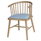 Contemporary Homestay Wood Arm Chair Matte Finish Windsor Back Dining Chair Sky Blue 1 Piece Clearhalo ' kitchen&dining_furn' 'Dining Chairs' 'Dining Tables & Seating' 'dining_chair' 'furn' 'furn_dining_chair' 'Furniture' 'furniture_dining_chair' 'Kitchen & Dining Furniture' 'kitchen' 4546898