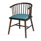 Contemporary Homestay Wood Arm Chair Matte Finish Windsor Back Dining Chair Airy Blue 1 Piece Clearhalo ' kitchen&dining_furn' 'Dining Chairs' 'Dining Tables & Seating' 'dining_chair' 'furn' 'furn_dining_chair' 'Furniture' 'furniture_dining_chair' 'Kitchen & Dining Furniture' 'kitchen' 4546907