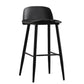Industrial Style Bar-stool PP Seat Metal Legs Stool for Kitchen Bar Clearhalo 'Bar Furniture' 'Bar Stools' 'bar_stools' 'furn' 'furn_bar_stools' 'furniture_bar_stools' 'Kitchen & Dining Furniture' 'kitchen&dining_furn' 'kitchen' 'kitchen_furn' Furniture' 4555284