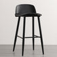 Industrial Style Bar-stool PP Seat Metal Legs Stool for Kitchen Bar Black 1 Piece Clearhalo 'Bar Furniture' 'Bar Stools' 'bar_stools' 'furn' 'furn_bar_stools' 'furniture_bar_stools' 'Kitchen & Dining Furniture' 'kitchen&dining_furn' 'kitchen' 'kitchen_furn' Furniture' 4555288