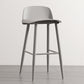 Industrial Style Bar-stool PP Seat Metal Legs Stool for Kitchen Bar Dark Gray 1 Piece Clearhalo 'Bar Furniture' 'Bar Stools' 'bar_stools' 'furn' 'furn_bar_stools' 'furniture_bar_stools' 'Kitchen & Dining Furniture' 'kitchen&dining_furn' 'kitchen' 'kitchen_furn' Furniture' 4555292