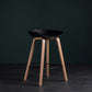 Modern Style Solid Wood Bar Stool with Footrest Low Back Stylish Bar Stool Clearhalo 'Bar Furniture' 'Bar Stools' 'bar_stools' 'furn' 'furn_bar_stools' 'furniture_bar_stools' 'Kitchen & Dining Furniture' 'kitchen&dining_furn' 'kitchen' 'kitchen_furn' Furniture' 4555511