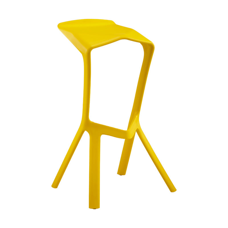 Scandinavia Style Bar-stool PP Legs Saddle Seat Stool for Kitchen Bar Clearhalo 'Bar Furniture' 'Bar Stools' 'bar_stools' 'furn' 'furn_bar_stools' 'furniture_bar_stools' 'Kitchen & Dining Furniture' 'kitchen&dining_furn' 'kitchen' 'kitchen_furn' Furniture' 4555531