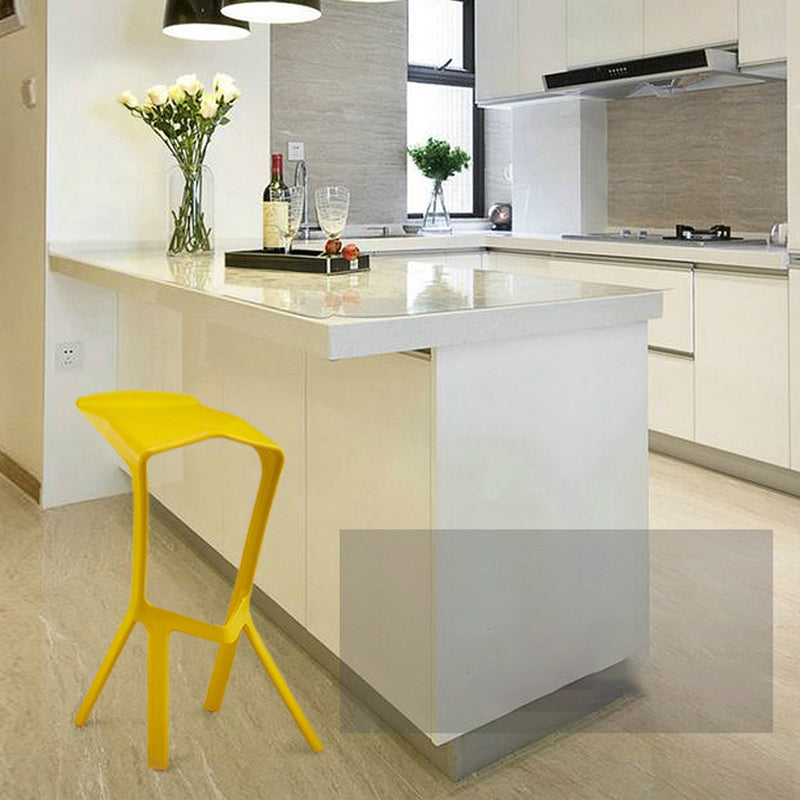 Scandinavia Style Bar-stool PP Legs Saddle Seat Stool for Kitchen Bar Clearhalo 'Bar Furniture' 'Bar Stools' 'bar_stools' 'furn' 'furn_bar_stools' 'furniture_bar_stools' 'Kitchen & Dining Furniture' 'kitchen&dining_furn' 'kitchen' 'kitchen_furn' Furniture' 4555537