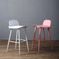 Industrial Style Bar-stool PP Seat Stool with Iron Legs for Kitchen Bar Clearhalo 'Bar Furniture' 'Bar Stools' 'bar_stools' 'furn' 'furn_bar_stools' 'furniture_bar_stools' 'Kitchen & Dining Furniture' 'kitchen&dining_furn' 'kitchen' 'kitchen_furn' Furniture' 4555586