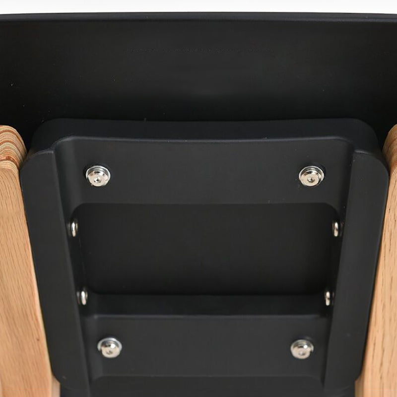 Modern Style Solid Wood Bar Stool with Footrest and Acrylic Low Back Bar Stool Clearhalo 'Bar Furniture' 'Bar Stools' 'bar_stools' 'furn' 'furn_bar_stools' 'furniture_bar_stools' 'Kitchen & Dining Furniture' 'kitchen&dining_furn' 'kitchen' 'kitchen_furn' Furniture' 4555641