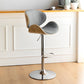 Modern Style Metal Bar Stool with Swivel and Adjustable Height Bistro Bar Stool 32 Inches Clearhalo 'Bar Furniture' 'Bar Stools' 'bar_stools' 'furn' 'furn_bar_stools' 'furniture_bar_stools' 'Kitchen & Dining Furniture' 'kitchen&dining_furn' 'kitchen' 'kitchen_furn' Furniture' 4555836