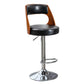 Industrial Style Bar-stool Metal Leg Round Seat Adjustable Stool for Counter Bar Clearhalo 'Bar Furniture' 'Bar Stools' 'bar_stools' 'furn' 'furn_bar_stools' 'furniture_bar_stools' 'Kitchen & Dining Furniture' 'kitchen&dining_furn' 'kitchen' 'kitchen_furn' Furniture' 4555891