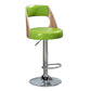 Industrial Style Bar-stool Metal Leg Round Seat Adjustable Stool for Counter Bar Green 1 Piece Clearhalo 'Bar Furniture' 'Bar Stools' 'bar_stools' 'furn' 'furn_bar_stools' 'furniture_bar_stools' 'Kitchen & Dining Furniture' 'kitchen&dining_furn' 'kitchen' 'kitchen_furn' Furniture' 4555908