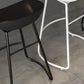 Contemporary Counter Bar Stool Plastic Bar Stool with Iron Base and Footrest Clearhalo 'Bar Furniture' 'Bar Stools' 'bar_stools' 'furn' 'furn_bar_stools' 'furniture_bar_stools' 'Kitchen & Dining Furniture' 'kitchen&dining_furn' 'kitchen' 'kitchen_furn' Furniture' 4555966