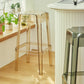 Modern Armless Backless Counter Stool Plastic Milk Tea Shop Bar Stool with Plastic Seat Clearhalo 'Bar Furniture' 'Bar Stools' 'bar_stools' 'furn' 'furn_bar_stools' 'furniture_bar_stools' 'Kitchen & Dining Furniture' 'kitchen&dining_furn' 'kitchen' 'kitchen_furn' Furniture' 4555988