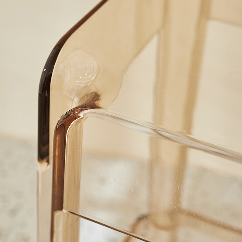 Modern Armless Backless Counter Stool Plastic Milk Tea Shop Bar Stool with Plastic Seat Clearhalo 'Bar Furniture' 'Bar Stools' 'bar_stools' 'furn' 'furn_bar_stools' 'furniture_bar_stools' 'Kitchen & Dining Furniture' 'kitchen&dining_furn' 'kitchen' 'kitchen_furn' Furniture' 4555991