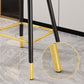 Scandinavia Style Bar-stool Metal Legs Leather Bucket Seat for Kitchen Bar Clearhalo 'Bar Furniture' 'Bar Stools' 'bar_stools' 'furn' 'furn_bar_stools' 'furniture_bar_stools' 'Kitchen & Dining Furniture' 'kitchen&dining_furn' 'kitchen' 'kitchen_furn' Furniture' 4556059